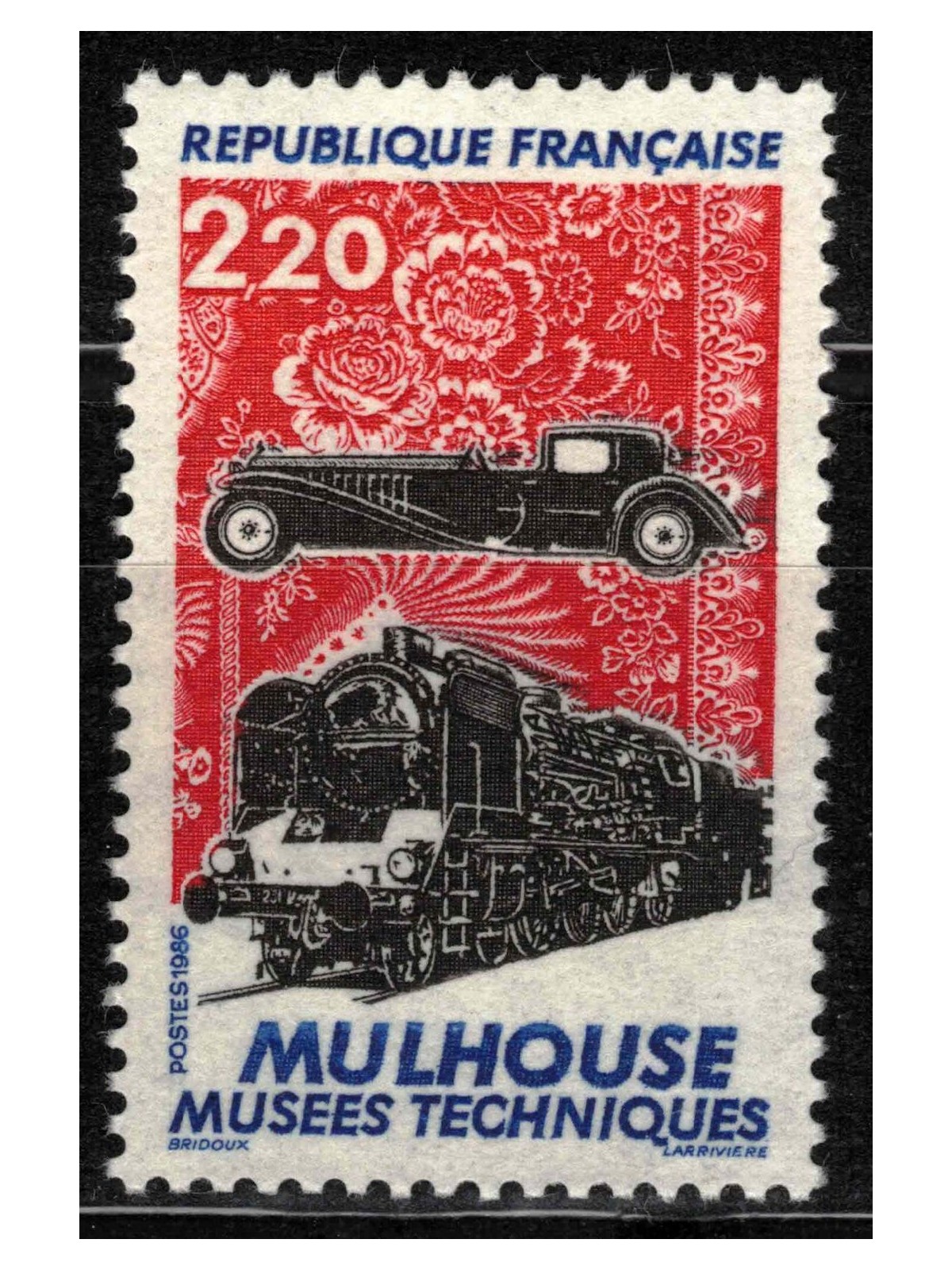 FRANCE 1986 Mulhouse Technical Museum MNH**