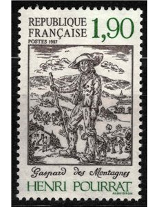 FRANCE 1987 Henri Pourrat MNH**