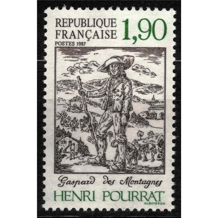 FRANCIA 1987 Henri Pourrat MNH**