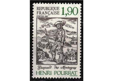 FRANCE 1987 Henri Pourrat MNH**
