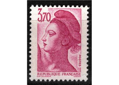 FRANCIA 1987 Serie ordinaria (Libertà) MNH**