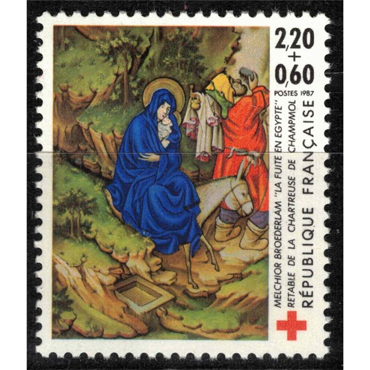 FRANCIA 1987 Pro Croce Rossa MNH**