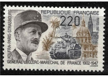 FRANCIA 1987 Generale Leclerc MNH**