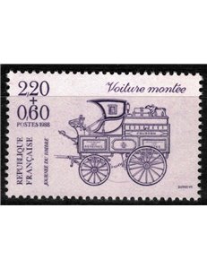FRANCIA 1988 Giornata del francobollo MNH**