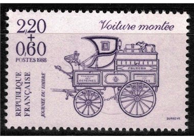 FRANCE 1988 Stamp Day MNH**