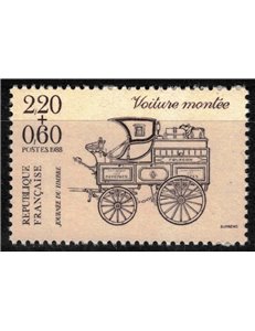 FRANCIA 1988 Giornata del francobollo (da LB) MNH**