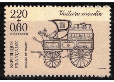 FRANCIA 1988 Giornata del francobollo (da LB) MNH**