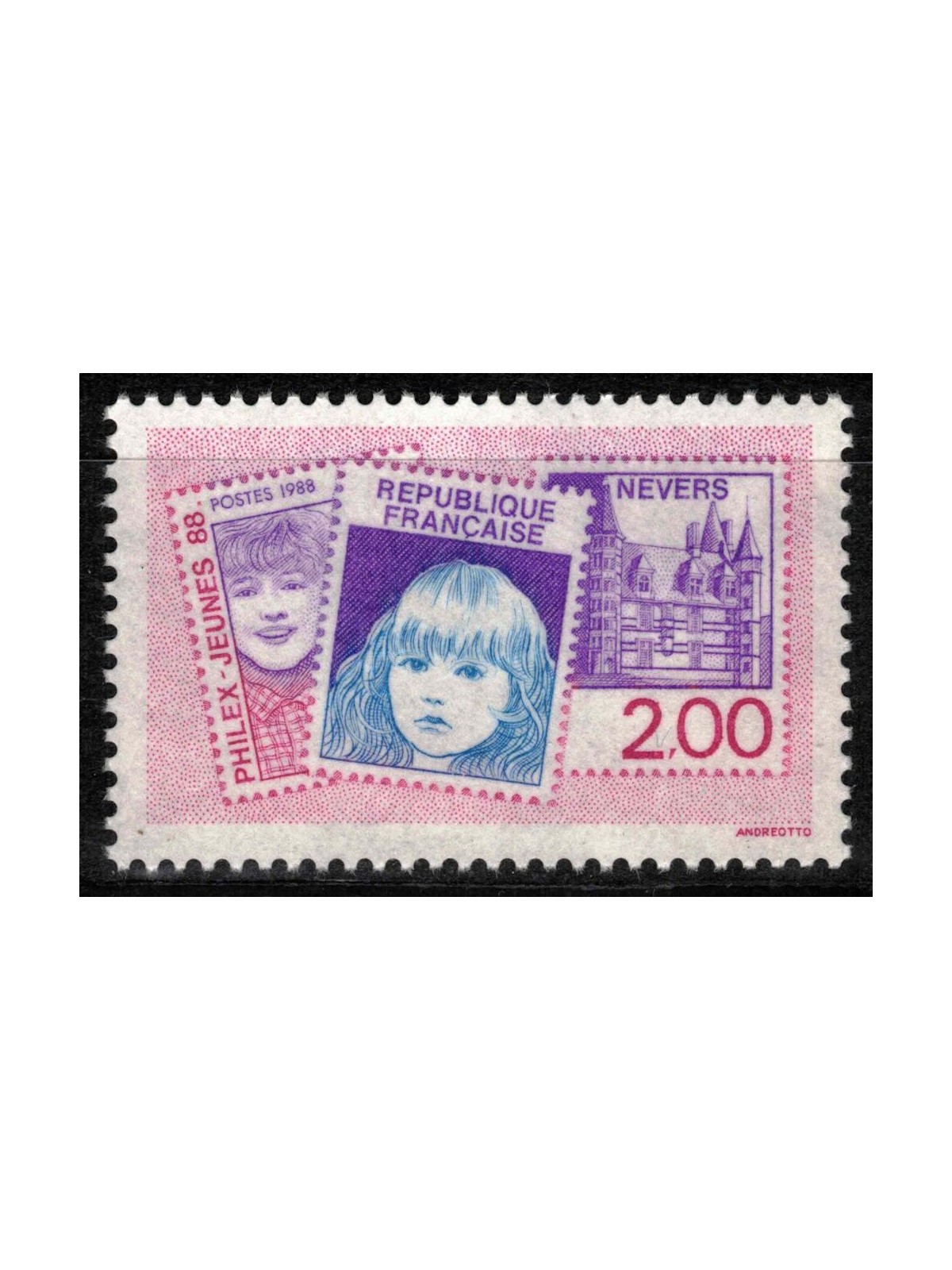 FRANCE 1988 Philex-Jeunes MNH**