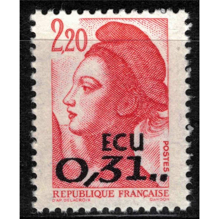 FRANCIA 1988 Serie ordinaria (Libertà) MNH**