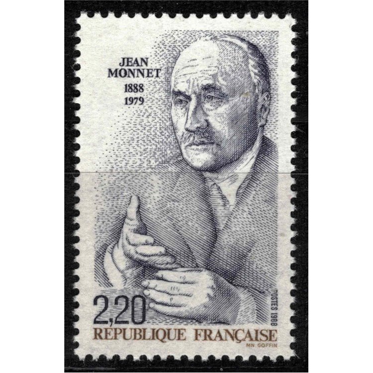 FRANCIA 1988 Jean Monnet MNH**