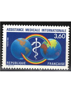 FRANCIA 1988 Assistenza medica internazionale MNH**