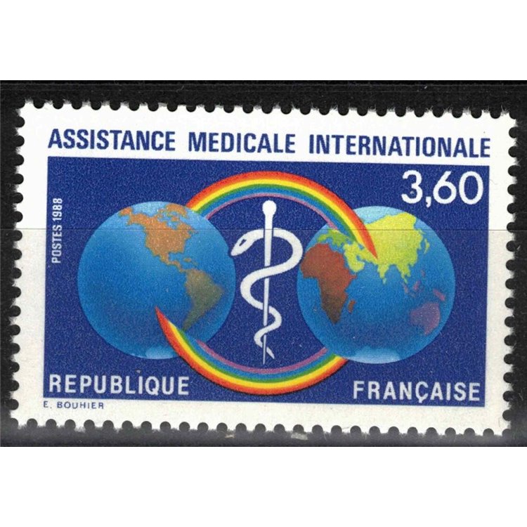 FRANCE 1988 International Medical Assistance MNH**