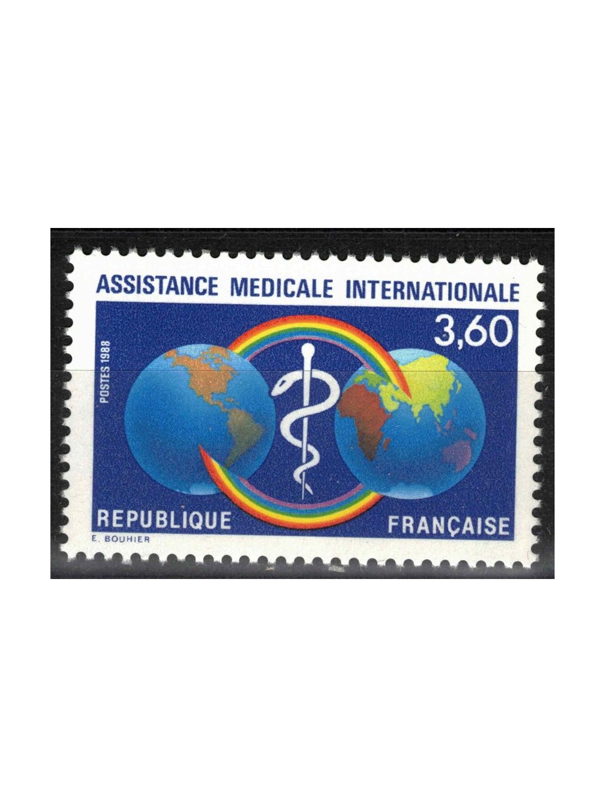 FRANCE 1988 International Medical Assistance MNH**