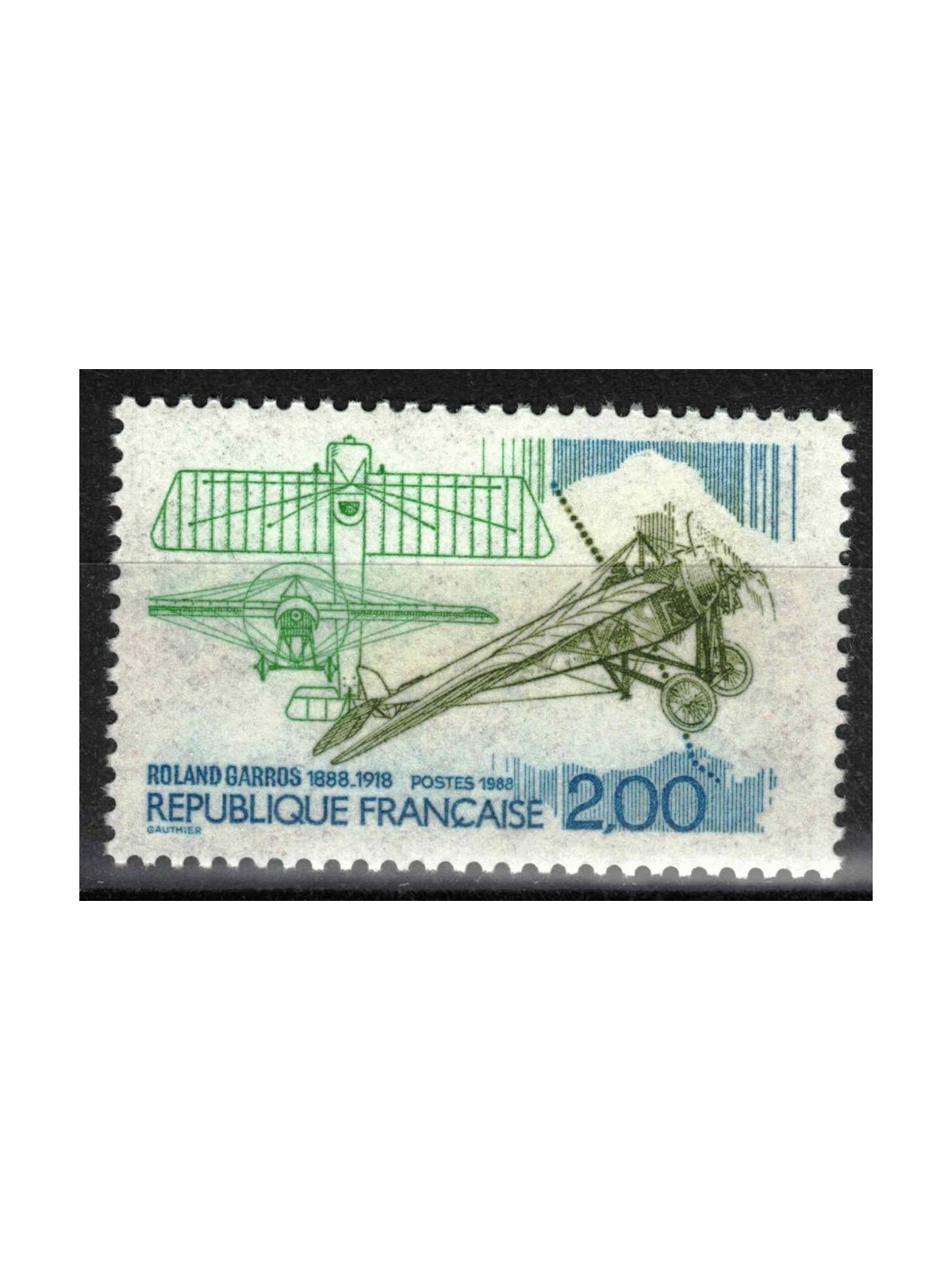 FRANCE 1988 Roland Garros MNH**