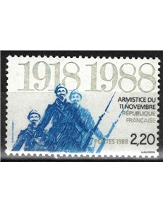 FRANCE 1988 Anniversary of the Armistice MNH**