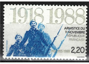 FRANCE 1988 Anniversary of the Armistice MNH**