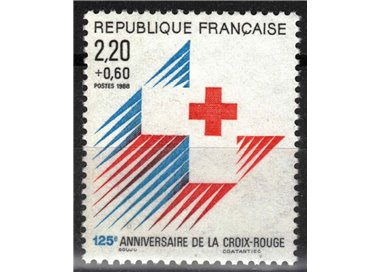 FRANCE 1988 Pro Red Cross MNH**