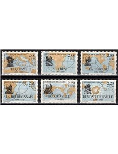 FRANCIA 1988 Personaggi celebri 6v MNH**