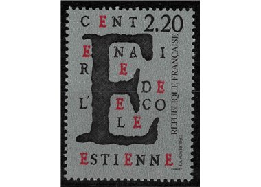 FRANCE 1989 Estienne School MNH**