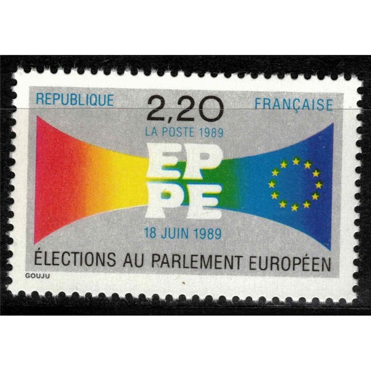 FRANCE 1989 European Parliament Elections MNH**