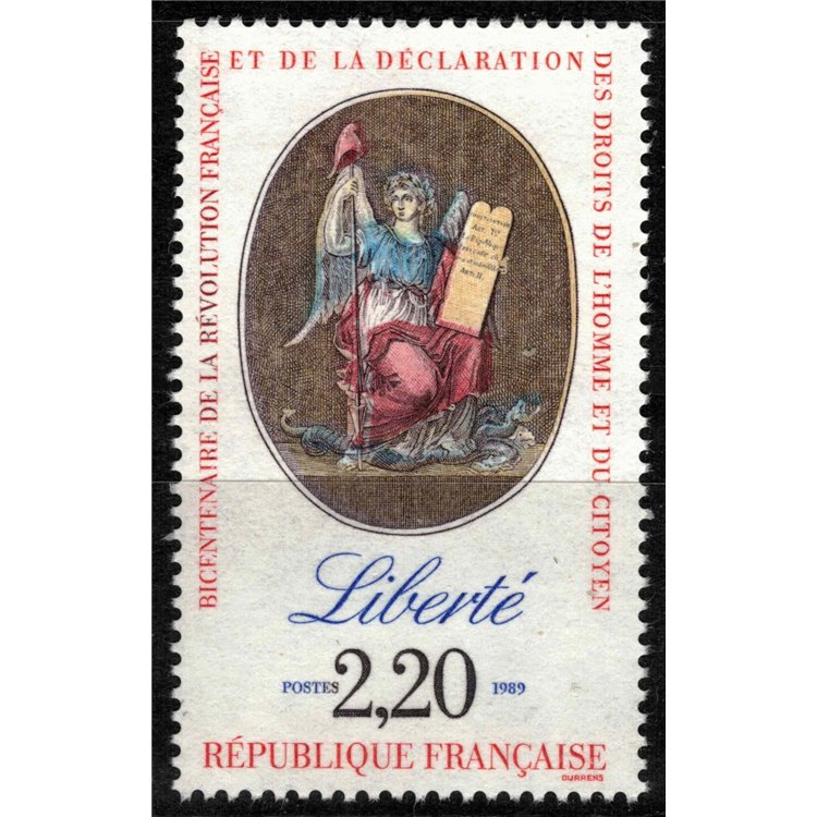 FRANCIA 1989 Libertà MNH**