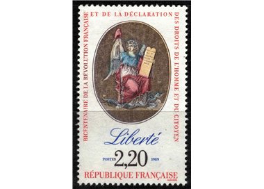 FRANCE 1989 Freedom MNH**