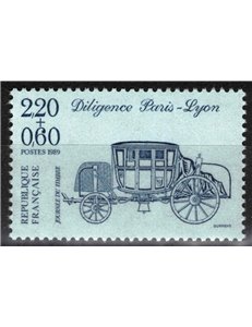 FRANCIA 1989 Giornata del francobollo MNH**