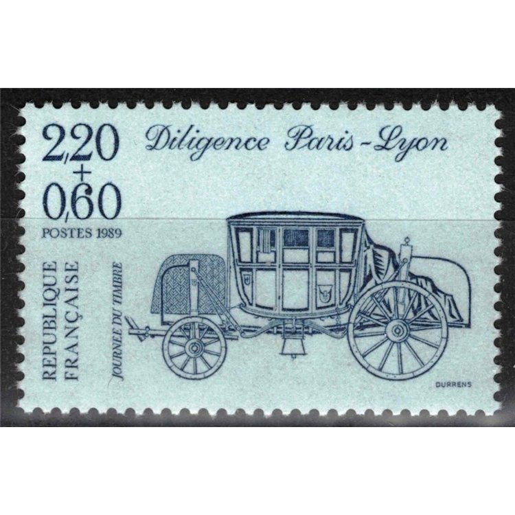 FRANCIA 1989 Giornata del francobollo MNH**