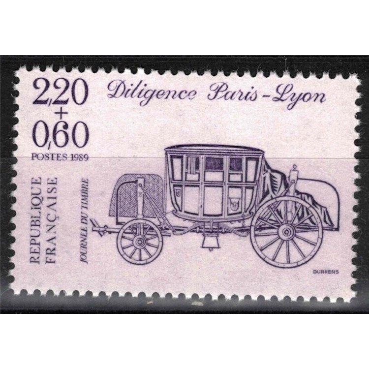 FRANCIA 1989 Giornata del francobollo (da LB) MNH**