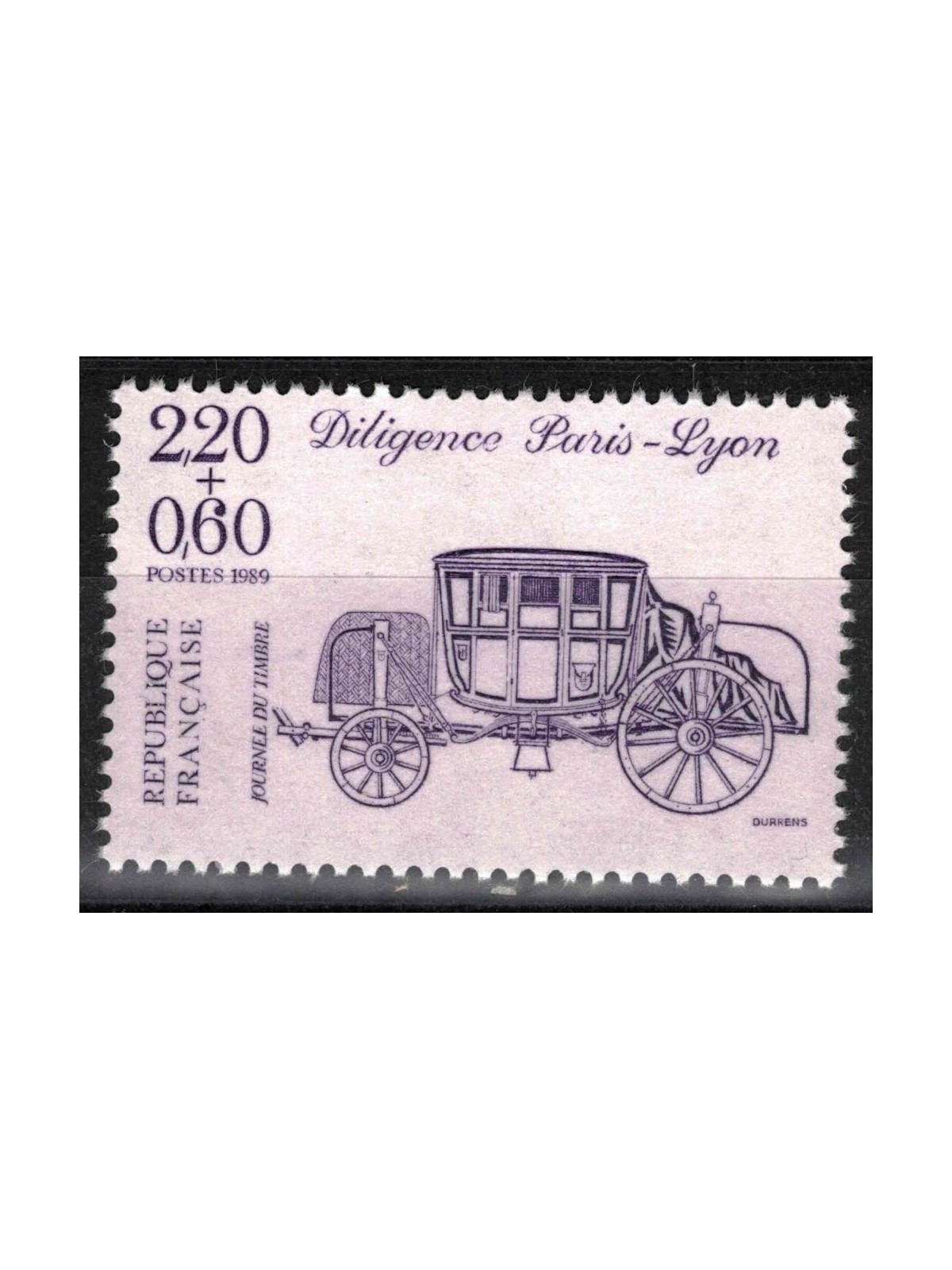 FRANCIA 1989 Giornata del francobollo (da LB) MNH**