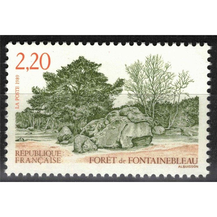 FRANCIA 1989 Turistica (Fontainbleau) MNH**