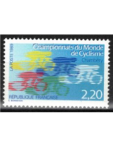 FRANCIA 1989 Campionati Mondiali di Ciclismo MNH**