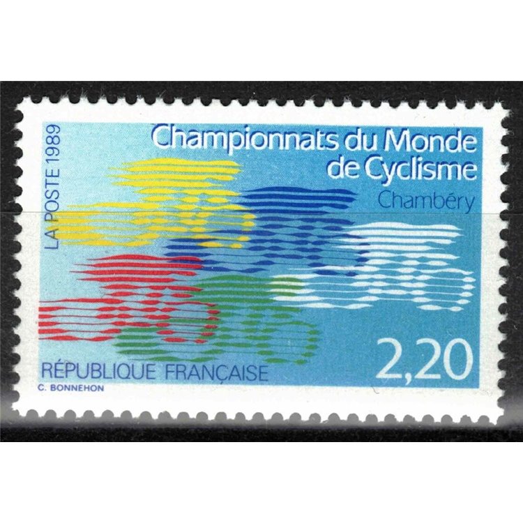 FRANCIA 1989 Campionati Mondiali di Ciclismo MNH**
