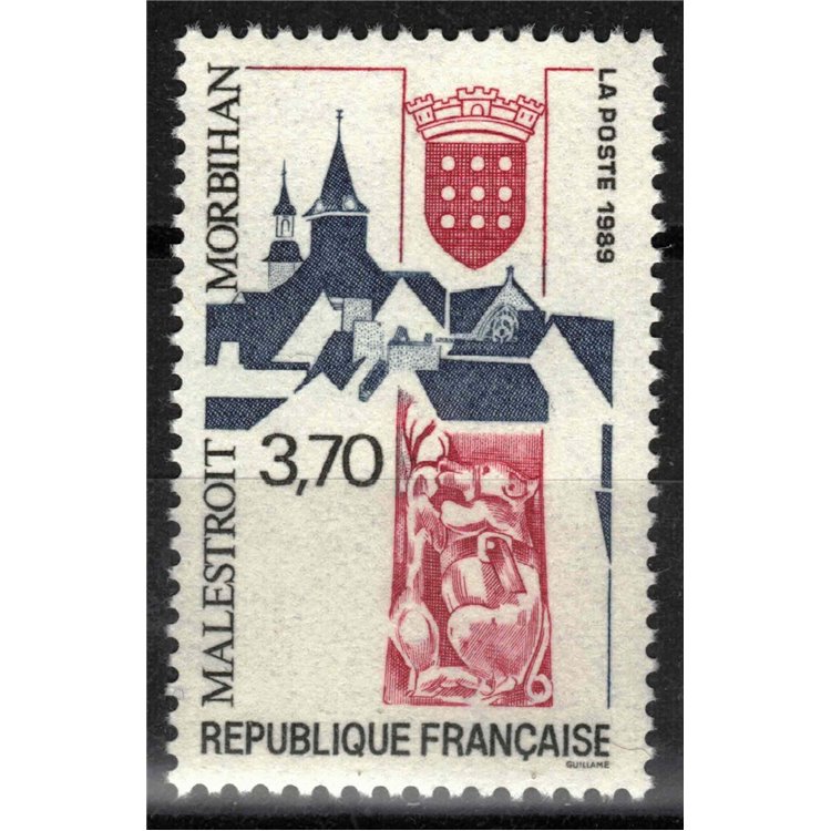 FRANCIA 1989 Malestroit, Morbihan MNH**