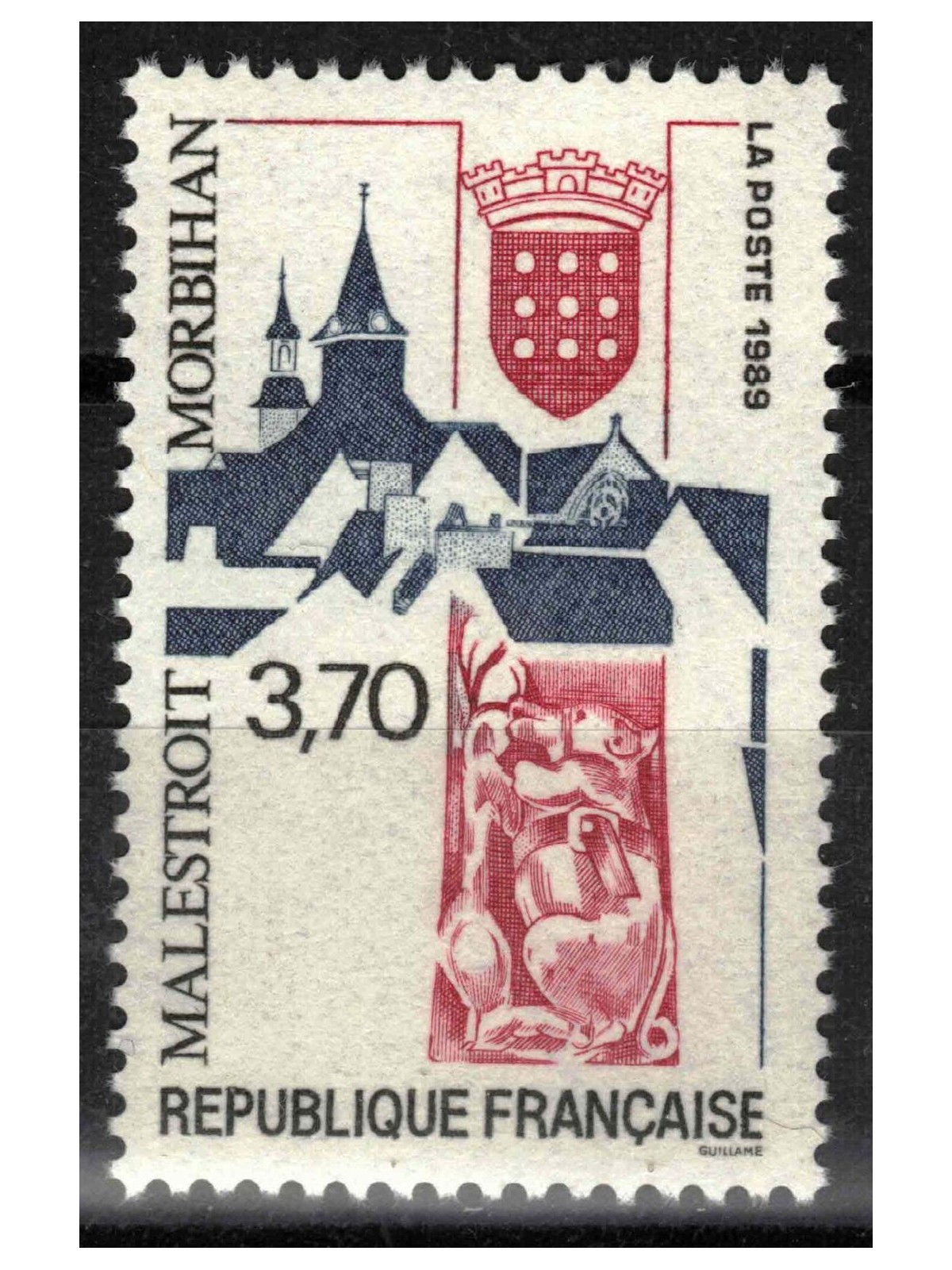 FRANCIA 1989 Malestroit, Morbihan MNH**