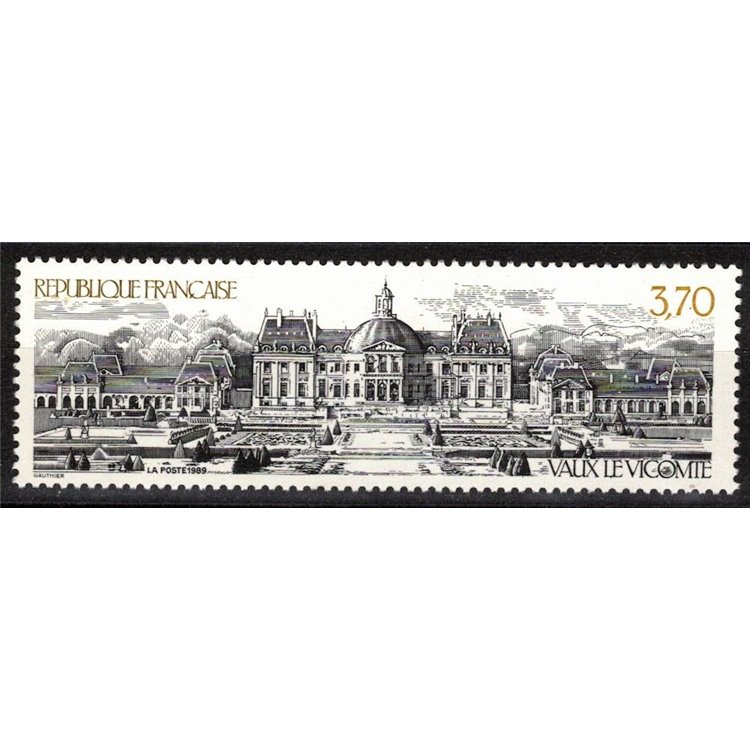 FRANCIA 1989 Turistica (Vaux le Vicomte) MNH**