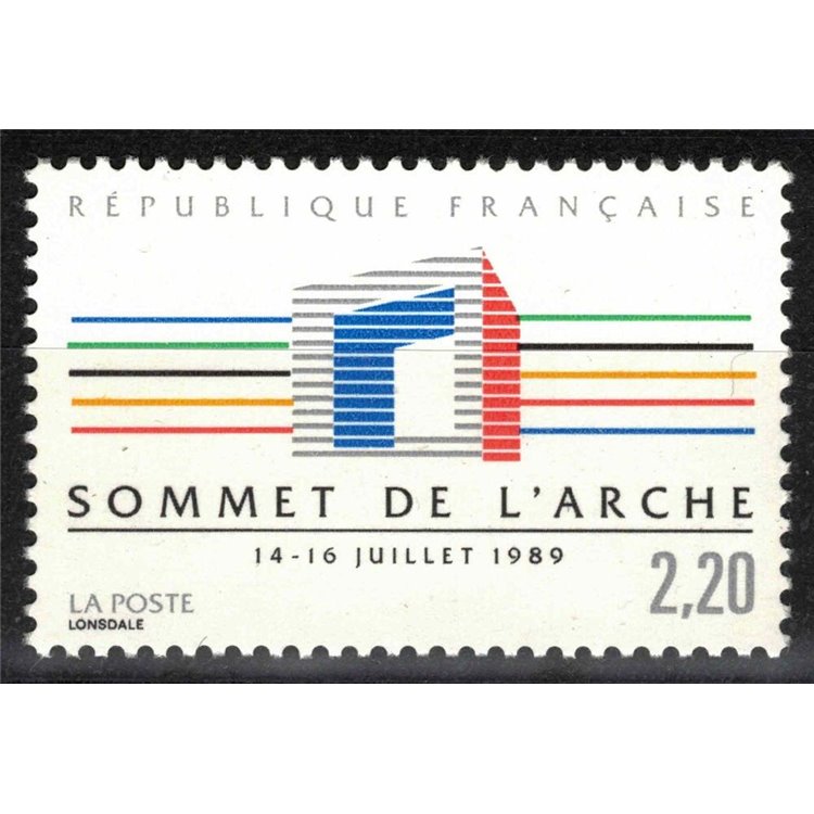 FRANCIA 1989 Vertice dei paesi industrializzati MNH**