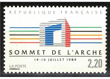 FRANCE 1989 Summit of Industrialized Countries MNH**