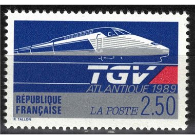 FRANCE 1989 Inauguration of the Atlantic TGV MNH**