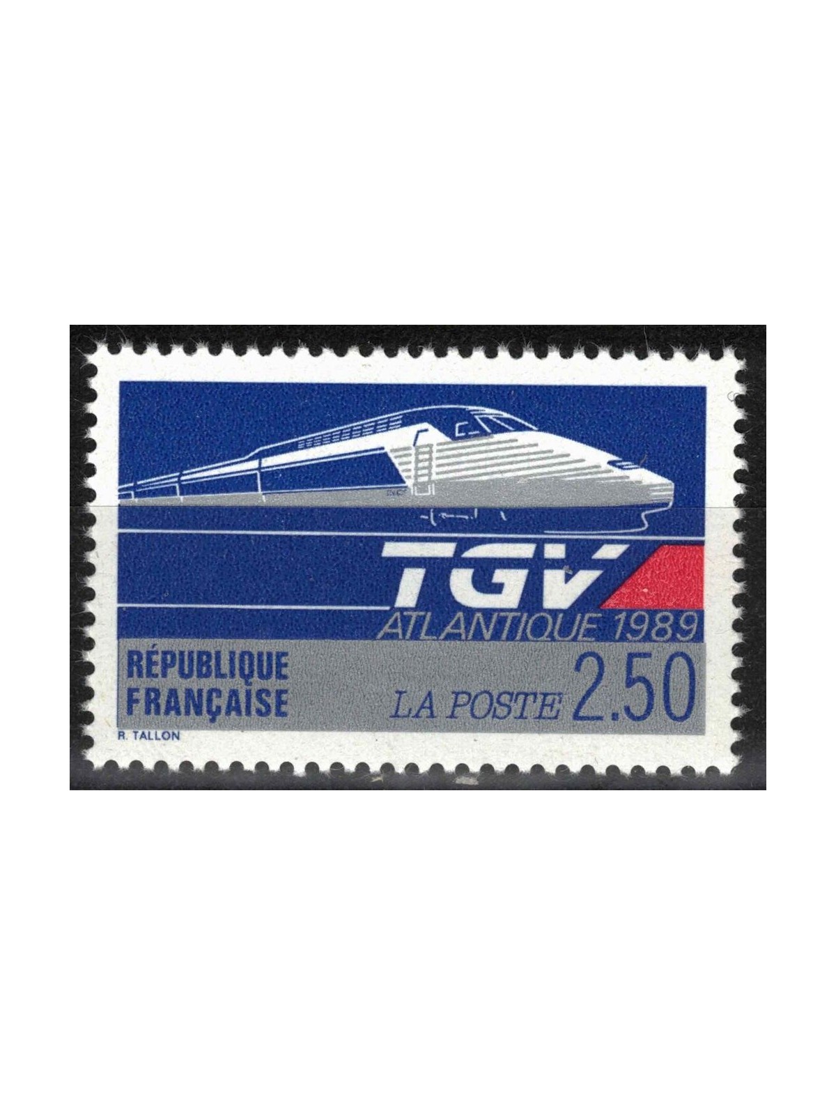 FRANCIA 1989 Inaugurazione del TGV atlantico MNH**