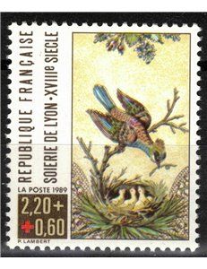 FRANCE 1989 Pro Red Cross MNH**