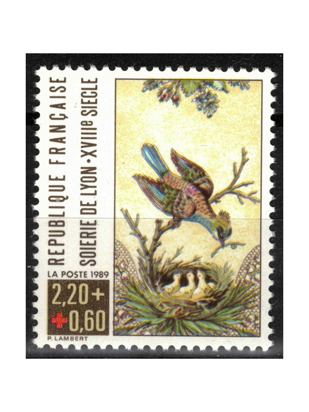 FRANCE 1989 Pro Red Cross MNH**