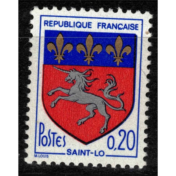 FRANCIA 1966 Stemma di Saint-Lo MNH**