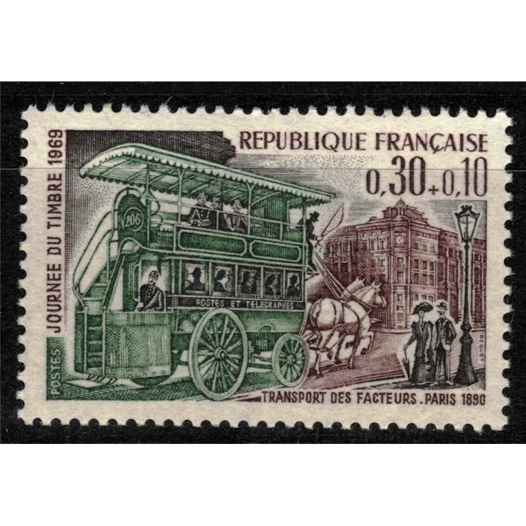 FRANCIA 1969 Giornata del francobollo MNH**
