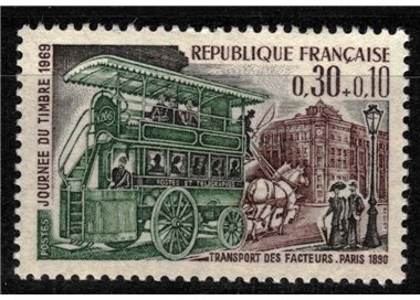 FRANCE 1969 Stamp Day MNH**