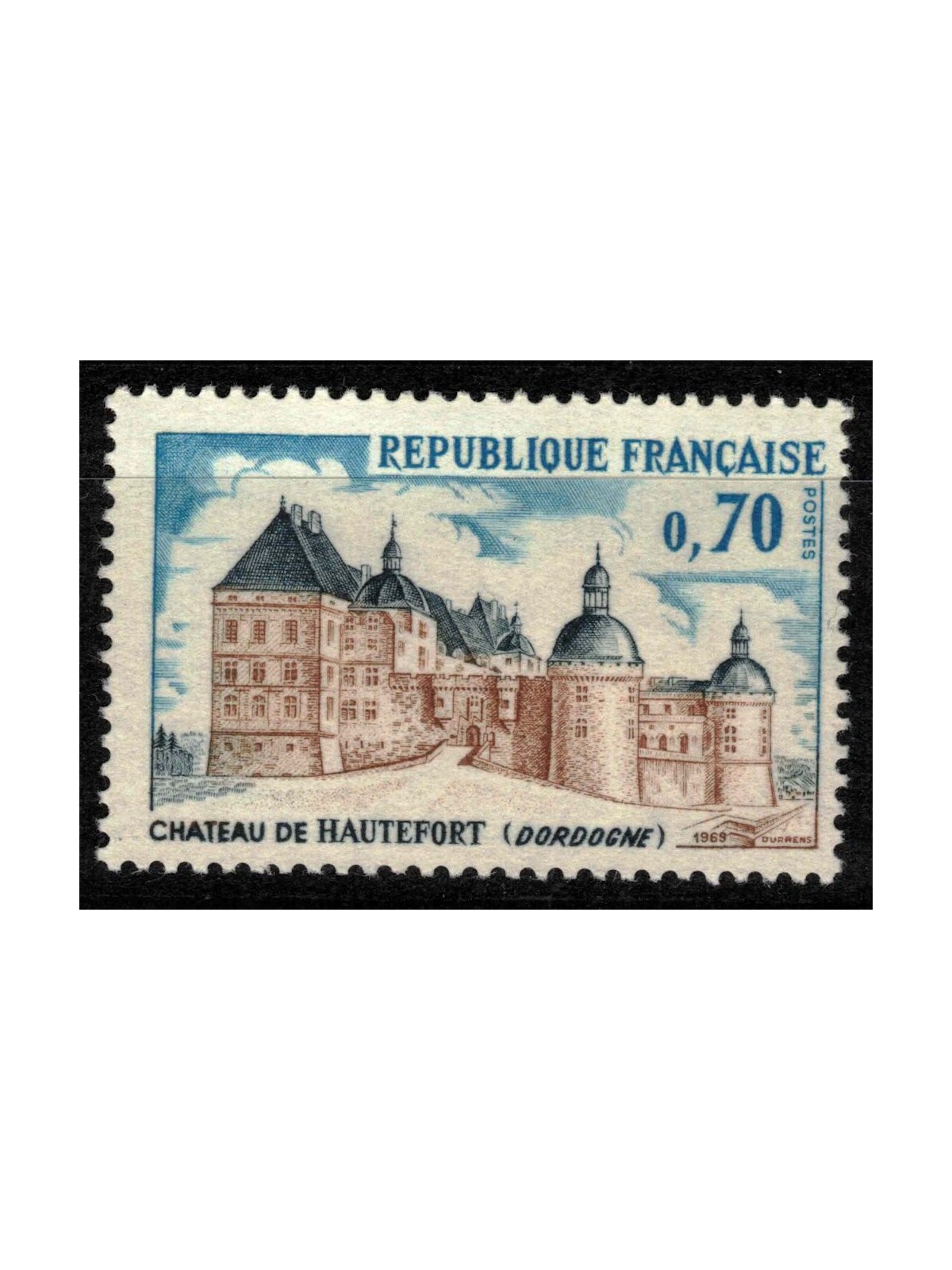 FRANCIA 1969 Castello di Hautefort MNH**
