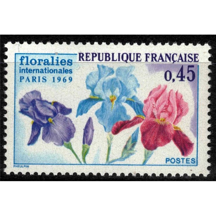 FRANCIA 1969 Mostra floreale MNH**