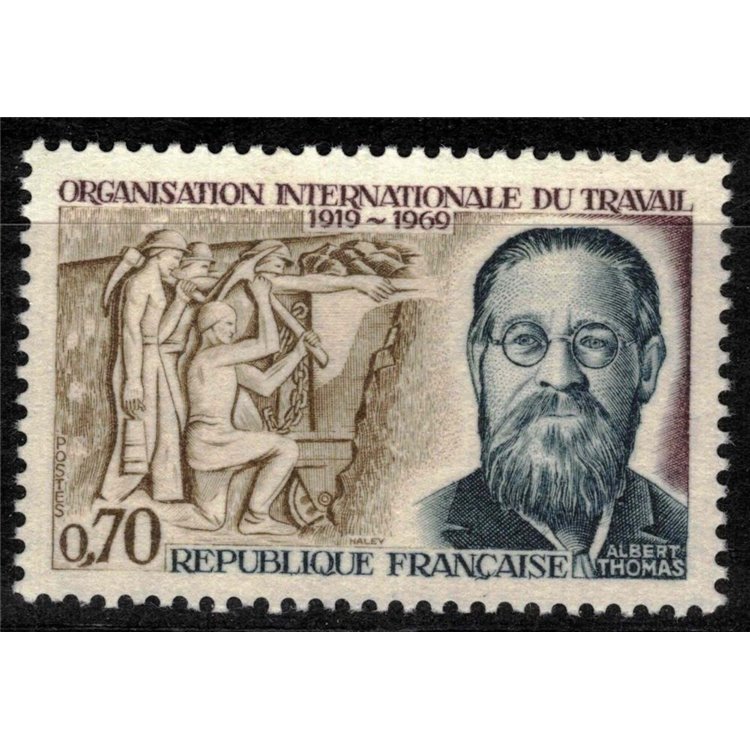 FRANCE 1969 International Labour Organization MNH**