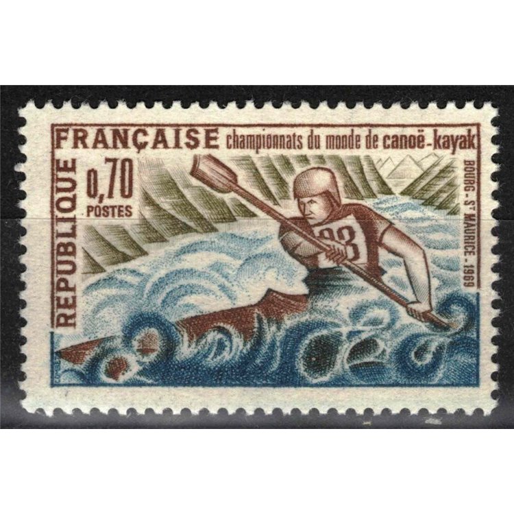 FRANCE 1969 World Kayak Championship MNH**