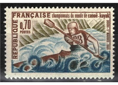 FRANCE 1969 World Kayak Championship MNH**